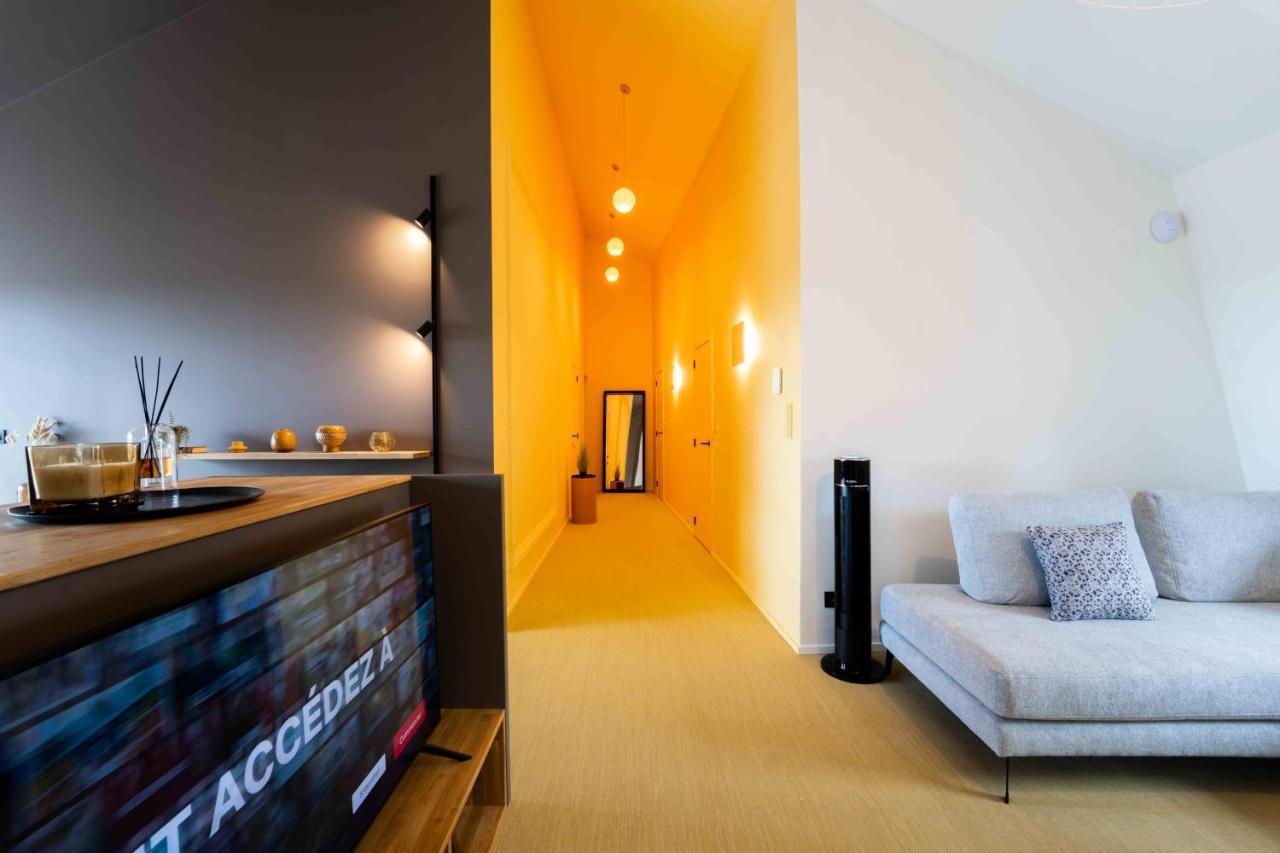 Luxury Penthouse & Terrace - Mons City Center 外观 照片